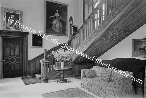 KILLEEN CASTLE   GRAND STAIRCASE AND HALL